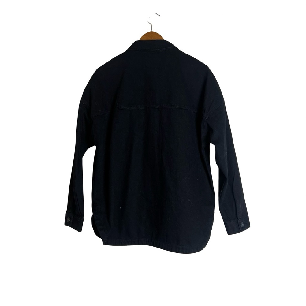 Hudson Los Angeles black demin shirt. Size medium - Picture 7 of 7